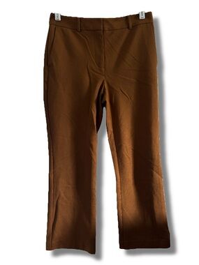 Sunday Best Camel Ankle Stretch Flare Trousers Size 4